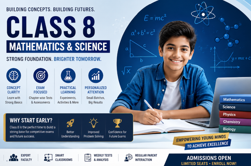 Advanced Analytical Science seminar class in custom architectural classroom